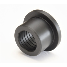 22MM diameter black bushing, ABS/PE/PTFE/delrin bushing in directly factory